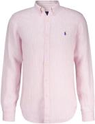 Polo Ralph Lauren cubdppcs-longsleeve sport linen shirt Roze heren