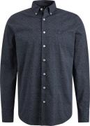 Vanguard Long Sleeve Shirt Print on poplin Blauw heren