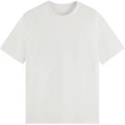 Scotch & Soda CORE - LOGO T-SHIRT Wit heren