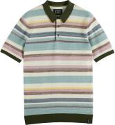 Scotch & Soda STRUCTURE KNITTED POLO Beige heren