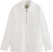 Scotch & Soda Blouse Utility Wit dames