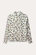 Pom Amsterdam Blouse Milly Butterfly Beige dames