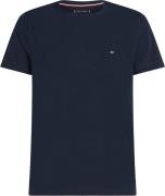 Tommy Hilfiger core stretch slim c-neck tee Blauw heren