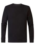 Petrol Sweater Round Neck Zwart heren