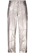 Summum Pantalon Foil Coated Twill Wit dames