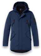 District Parka Jas Unit Blauw heren