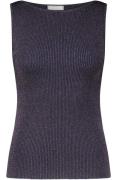 Neo Noir Top Talia Glitter Blauw dames