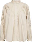 Freequent Blouse Mori Beige dames