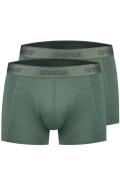 Garage 2-pack Boxershort Groen heren