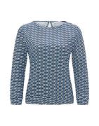 Opus Top Susta Blauw dames