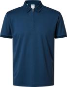 Selected Homme Polo Fave Blauw heren