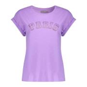 Geisha T-shirt PARIS Paars dames