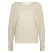 Nukus Pullover Batwing Bruin dames