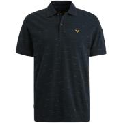 Pme Legend Polo Jacquard Blauw heren