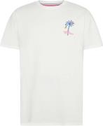 A Fish Named Fred T-shirt Sunset Sahara Wit heren