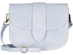 Bomont Tas Maan suede Blauw dames