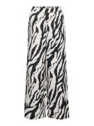 Object Pantalon Alba Print Beige dames