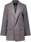 With Black Blazer Maya Grijs dames