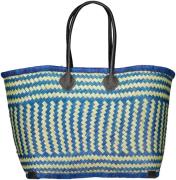 Bomont Rieten Mand Blauw dames