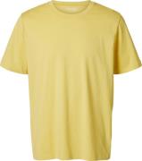 Selected Homme T-shirt Aspen Geel heren