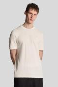 Lyle & Scott T-shirt Tonal Wit heren