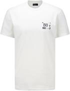 Butcher Of Blue T-shirt Stencil   Wit heren