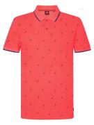 Petrol Polo Oranje heren