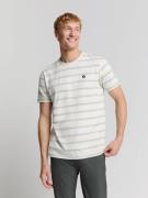 No Excess T-Shirt Stripe Wit heren