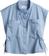 Opus Vest Windra Blauw dames