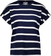 Tommy Hilfiger T-shirt Gold Buttum Blauw dames