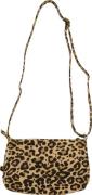 Zusss Schoudertas Panter Print Bruin dames