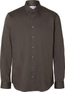 Selected Homme Overhemd Bruin heren