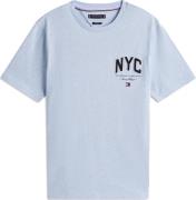 Tommy Hilfiger T-shirt Hilfiger Script NYC Blauw heren