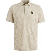 Pme Legend Polo met Allover Print Beige heren