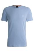 Boss Orange T-shirt Tales Blauw heren