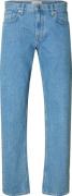 Selected Homme Jeans Ben Kori Straight Fit Jeans Light heren