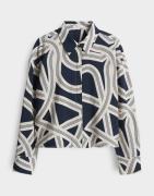 Opus Blouse Famena lane Blauw dames