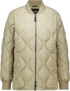 Superdry Kort Gewatteerd Jack Beige dames