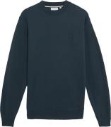 Lyle & Scott Sweater Tonal Navy heren