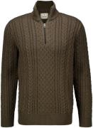 Jack & Jones Trui Sean Cable Army heren