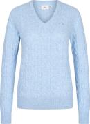 HV Society Gebreide Kabeltrui Celia Hemelsblauw dames