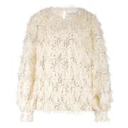 Nukus Jade top Wit dames