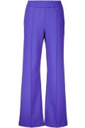 Anna Blue Broek Flui Blauw dames