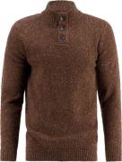 A Fish Named Fred Pullover Bruin heren