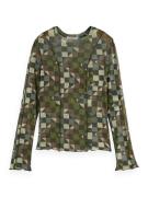 Scotch & Soda Top  Bordeaux dames
