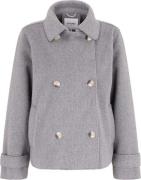 Covered Wollen Jas Wisal Grijs dames