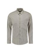 No Excess Overhemd Stretch  Wit heren