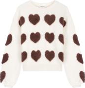 Fabienne Chapot Trui Heart Wit dames