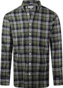 McGregor Overhemd Oxford Check Flannel Groen heren