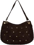 Bomont Tas Casey suede Bruin dames